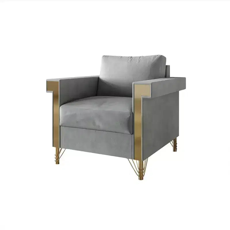 Fauteuil en velours