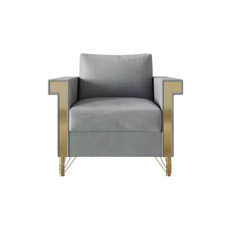Fauteuil en velours