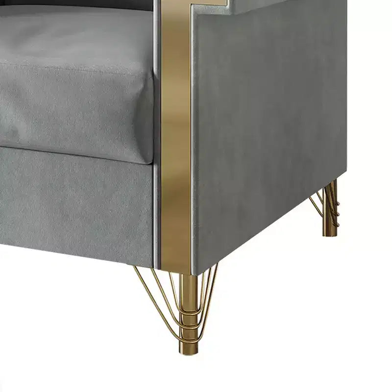 Fauteuil en velours