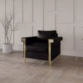 Fauteuil en velours